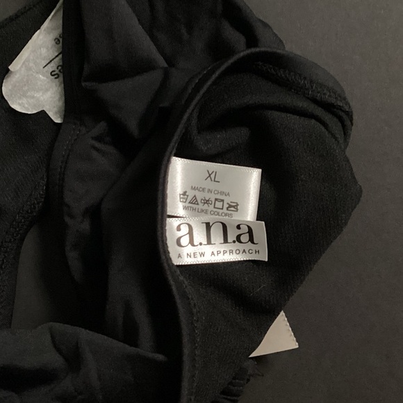 2/$20 💥 NEW (XL) a.n.a A New Approach Black Swimsuit Bikini Bottom (2926) - Picture 3 of 5